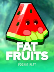 Slot de frutas con colores intensos y estética retro moderna