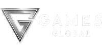 Banner de catálogo global de juegos con apariencia tecnológica